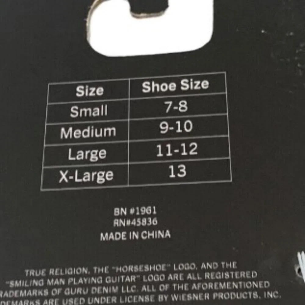 True Religion Slippers Dark Denim Men's - Picture 3 of 3